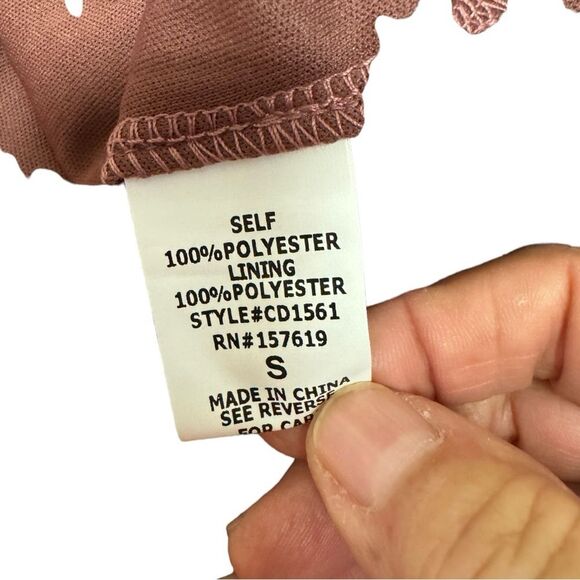 Lace Halter Dress Sleeveless A-Line Mini Dress Party Cocktail - Picture 6 of 8